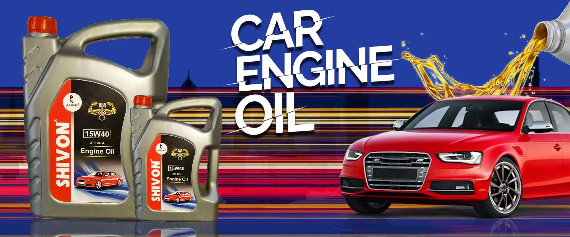 Car Engine Oil In Chander Lok